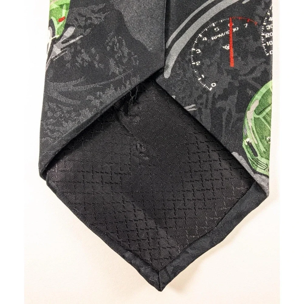 Vtg 1994 Ralph Marlin Corvette II Silk Tie Dennis Simon Automotive Chevy C5 C4